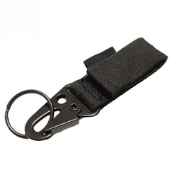 High-Strength Nylon Tactical Backpack Hook Clip Carabiner Climbing Lanyard-5