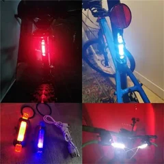 USB-Rechargeable LED Bike Tail Light, 3 Modes-8
