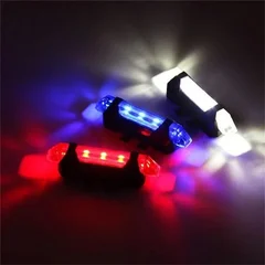 USB-Rechargeable LED Bike Tail Light, 3 Modes-3
