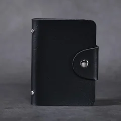 PU Leather 24-Slot Card & Passport Wallet-2