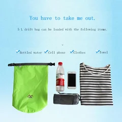 5L 10L 20L 40L 70L Waterproof Large Capacity Dry Bag Camping Hiking Swimming Bag-3