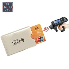 RFID Metal Card Protector Sleeve, 6 x 9.3cm-9