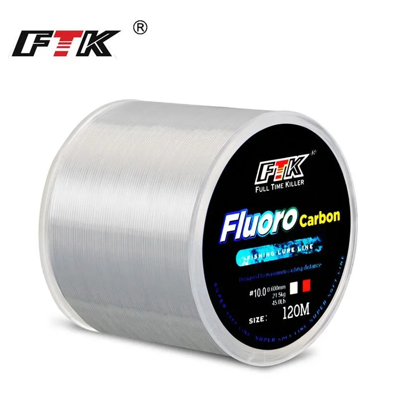 FTK Nylon Monofilament Fishing Line, 120m