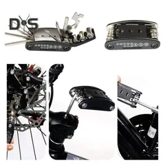 16-in-1 Bicycle Multi-Tool with Tire Levers-11