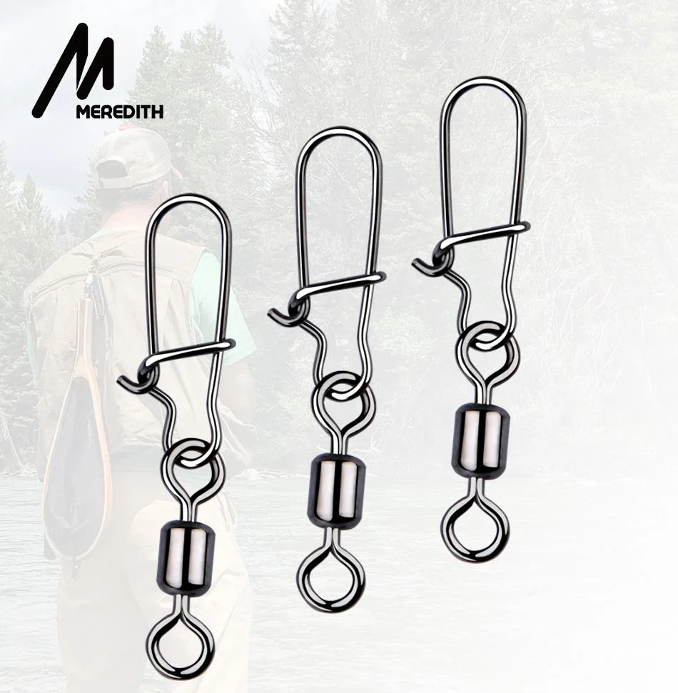 MEREDITH Stainless Steel Fishing Swivels, 50 Pieces — Product detail image 2