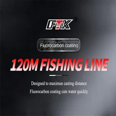 FTK Nylon Monofilament Fishing Line, 120m-7