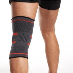 Elastic Nylon Sports Knee Support-10