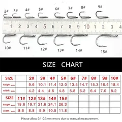 Stainless Steel Spring Fishing Hooks, 10 Pieces-4