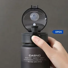 High-Quality Sports Water Bottle Leak-Proof Design for Hiking and Camping-12