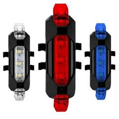 USB-Rechargeable LED Bike Tail Light, 3 Modes-2