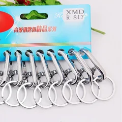 Stainless Steel Carabiner Keychain Clip-5