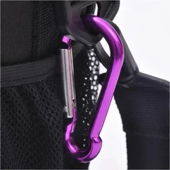 Aluminum Alloy D-Ring Spring-Gate Carabiners-6