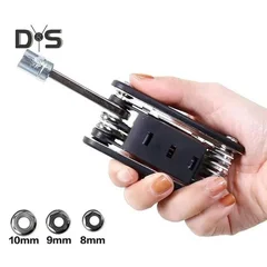 16-in-1 Bicycle Multi-Tool with Tire Levers-10