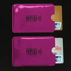RFID Metal Card Protector Sleeve, 6 x 9.3cm-3