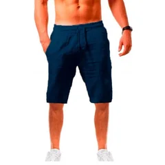 Men's Cotton-Linen Summer Shorts, S–3XL-2