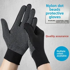 Nylon & PVC Grip Work Gloves, 10/20 Pairs-2