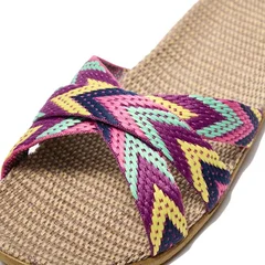 Women's Plus Size Flat Sandals, 36–45-7