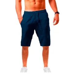 Men's Cotton-Linen Summer Shorts, S–3XL-9