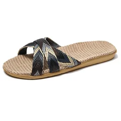 Women's Plus Size Flat Sandals, 36–45-11