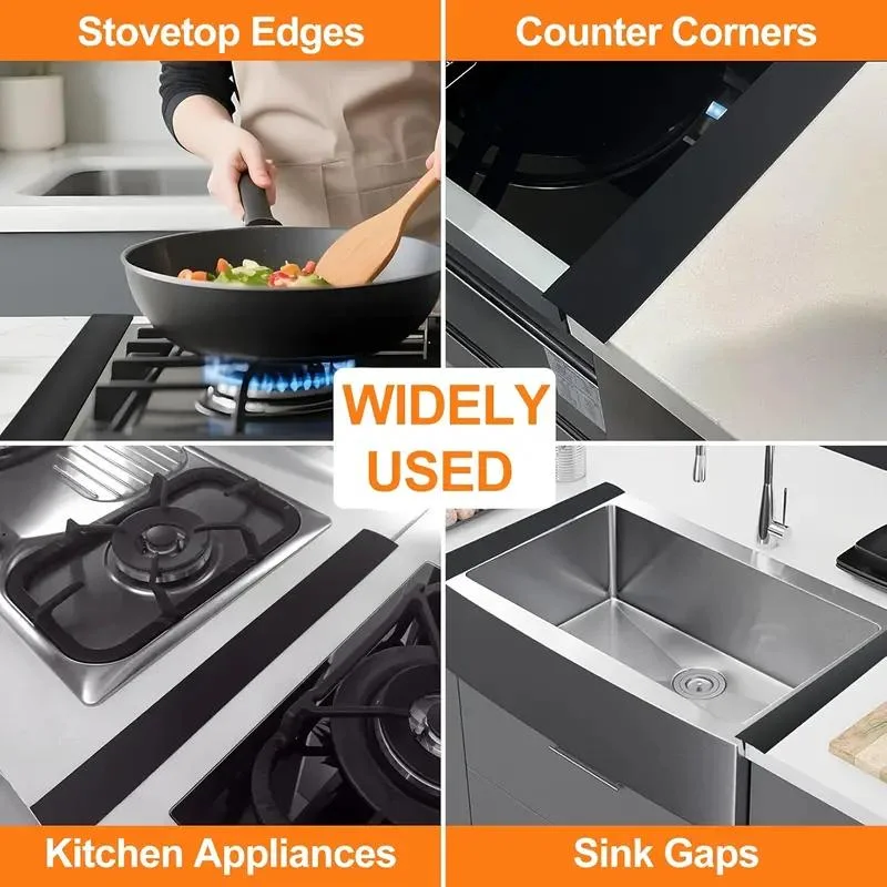 Silicone Kitchen Countertop Gap Seal Strip — Product detail image 5