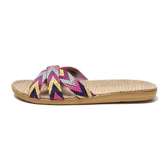 Women's Plus Size Flat Sandals, 36–45-3