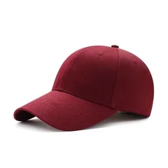 Adjustable Curved-Brim Baseball Cap-10