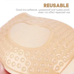 Reggiseno invisibile push-up da donna, senza spalline, con chiusura frontale, seamless, reggiseno adesivo in silicone-5