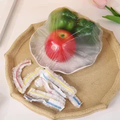 Colorful Disposable Food Storage Covers Kitchen Refrigerator Food-Grade Plastic Wrap-4