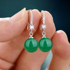 Women's Teardrop Imitation Pearl Earrings-2