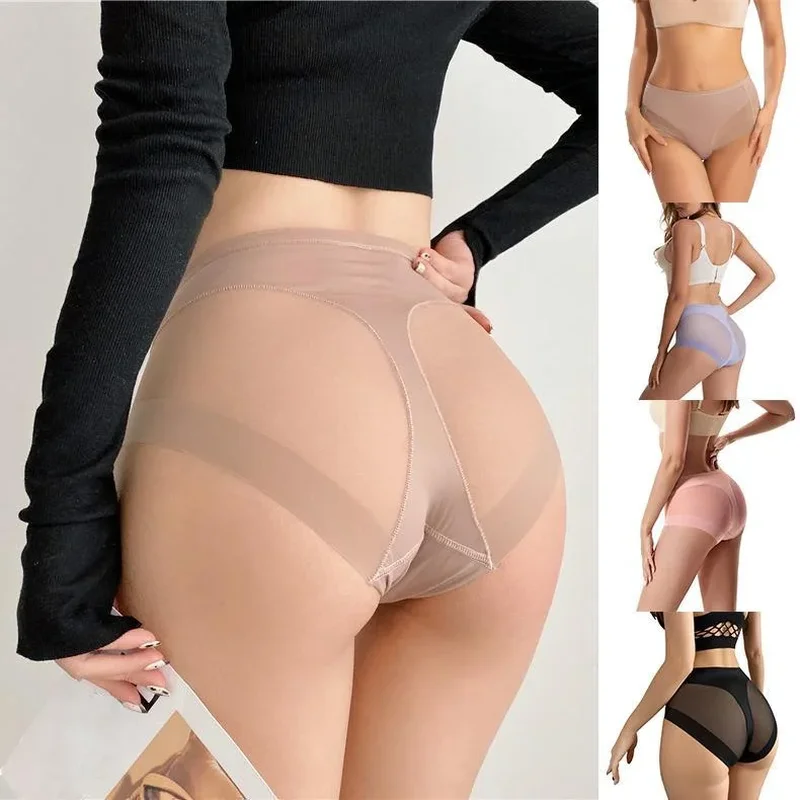 Seamless Breathable Mesh High-Waist Tummy Control Shapewear Base Layer Pants