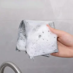 Metal Wire Dishwashing & Cleaning Cloth-7