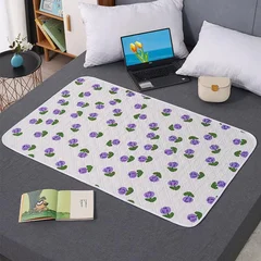 Protetor de colchão impermeável e lavável para incontinência, protetor de cama para menstruação e idosos, fralda geriátrica reutilizável-3