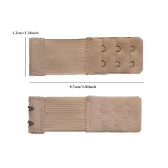 Women's Bra Extender Strap Elastic Underwear Back Strap Adjustable Buckle Accessory-5