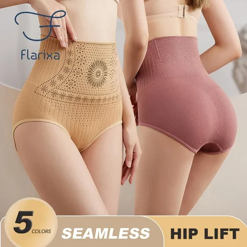 Flarixa Seamless High-Waist Shaping Shorts