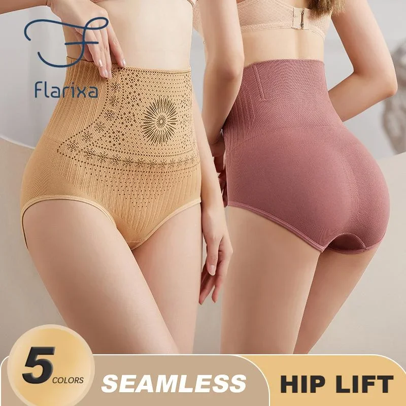 Flarixa Seamless High-Waist Shaping Shorts