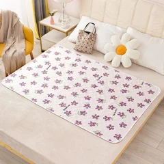 Protetor de colchão impermeável e lavável para incontinência, protetor de cama para menstruação e idosos, fralda geriátrica reutilizável-7