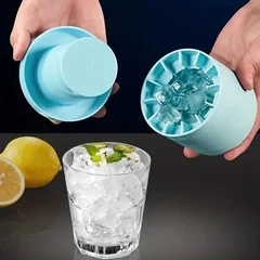 Silicone Sphere Ice Cube & Ice Bucket Mold-2