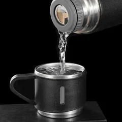 500ml Stainless Steel Vacuum Flask Gift Set-4