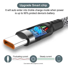 USB-C 5A Charging Cable, 3m/5m/8m-8