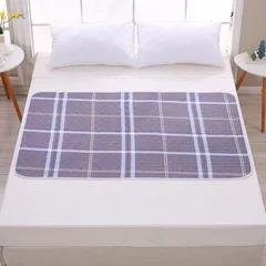 Protetor de colchão impermeável e lavável para incontinência, protetor de cama para menstruação e idosos, fralda geriátrica reutilizável-20