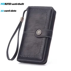 Women's Zipper Wallet & Card Holder-13