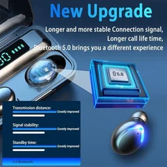 Bluetooth 5.0 CVC8.0 Wireless Stereo Earbuds-4