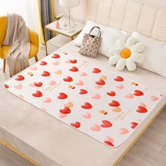 Protetor de colchão impermeável e lavável para incontinência, protetor de cama para menstruação e idosos, fralda geriátrica reutilizável-11