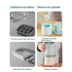 Silicone Sphere Ice Cube & Ice Bucket Mold-6