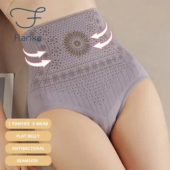Flarixa Seamless High-Waist Shaping Shorts-2