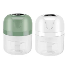 USB Portable Electric Mini Garlic Chopper Kitchen Food Chopper Meat Grinder-6