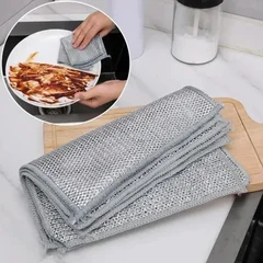 Metal Wire Dishwashing & Cleaning Cloth-2
