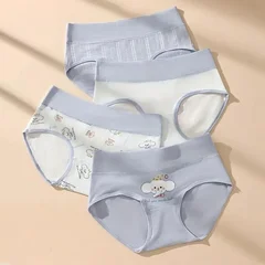 Women's Cotton Briefs, 4 Pack, M–5XL-23