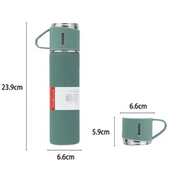 500ml Stainless Steel Vacuum Flask Gift Set-5