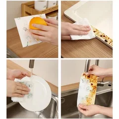 Kitchen Paper Towel Roll, 50/100/200 Sheets-4
